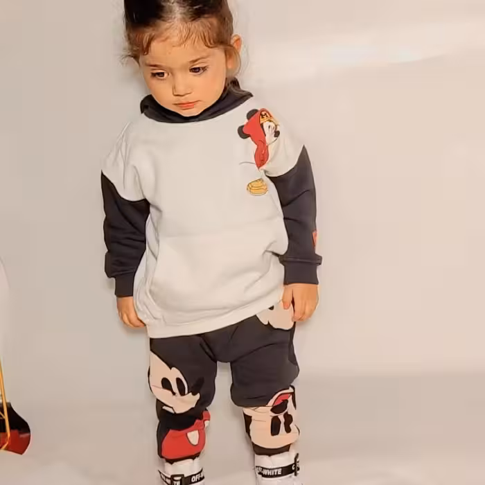 ست هودی شلوار اسپرت بچگانه زارا ترکیه