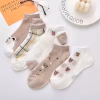 جوراب توری طرح تدی 