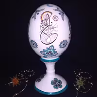 تخم شترمرغ تزیینی 