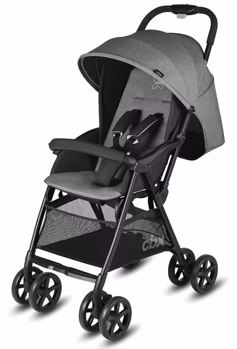 کالسکه مسافرتی سایبکس اصل المان مدل یوکی  فوق سبک سه کیلویی رنگ مشکی با خواب کامل و حمل اسان  cybex  yoki / cbx