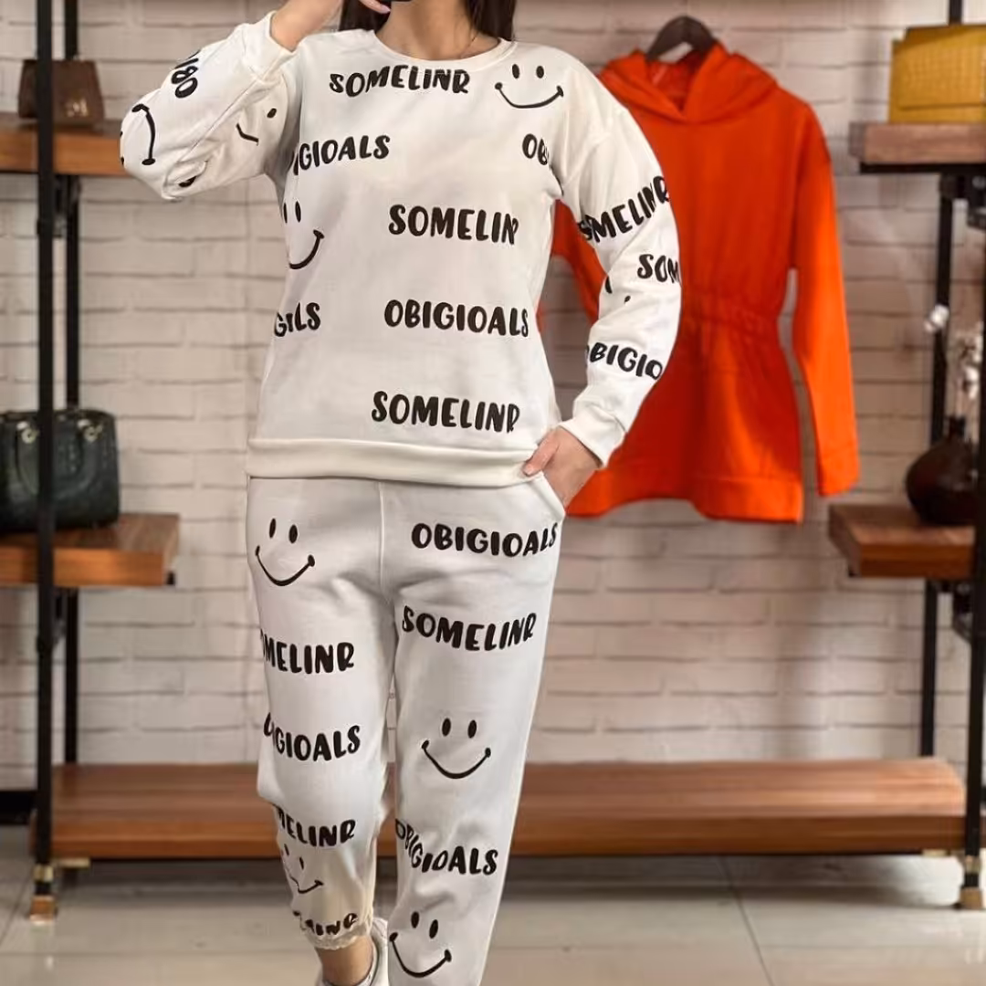 ست  لبخند جنس دورس  سه نخ داخل کرکی  فری سایز تا 46 