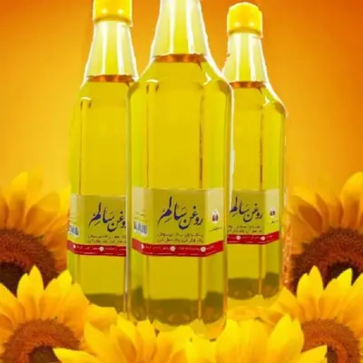 روغن آفتاب گردان طبیعی روزی پاک 1 لیتری