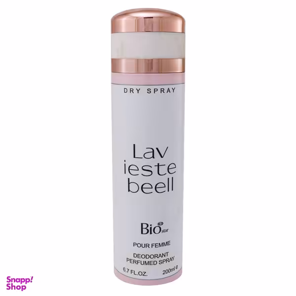 اسپری بدن زنانه بیو استار (Bio Star) مدل La Vie Est Belle حجم 200 میلی لیتر