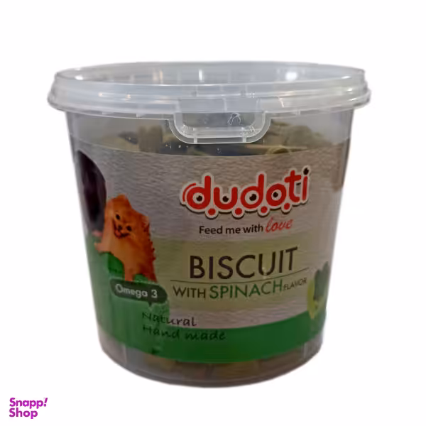 تشویقی سگ دودوتی مدل Spinach وزن 350 گرم