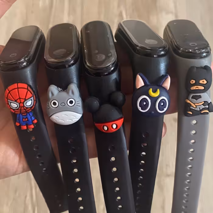 ساعت سیلیکونی عروسکی ضد آب دیجیتالی با صفحه لمسی پسرانه