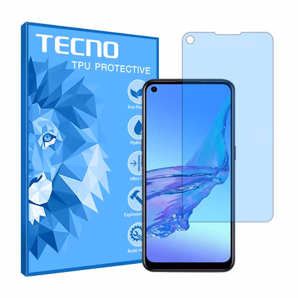 گلس اوپو A32 مدل هیدروژلی آنتی بلو برند تکنو کد S