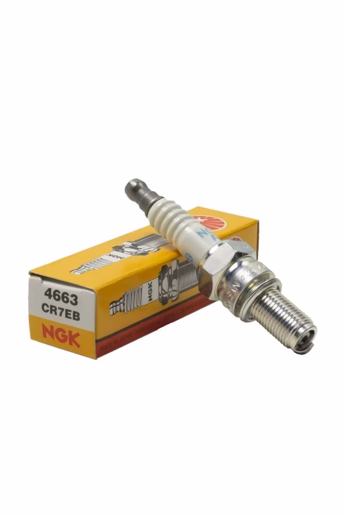 لوازم یدکی موتورسیکلت پلاگین جرقه موتور سیکلت CR7EB VESPA LX 150 PEUGEOT ELYSTAR NGK