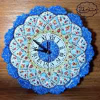 میناکاری مسی ساعت با کیفیت اعلا