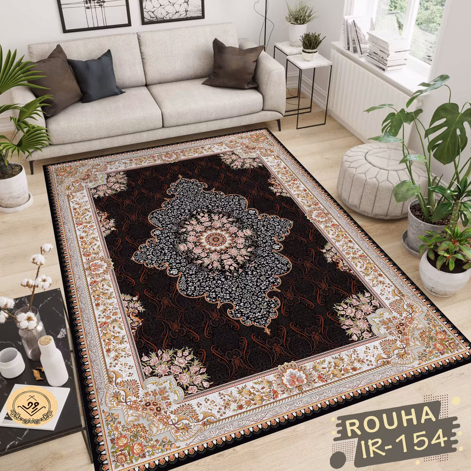 روفرشی کشدار 12 متری  کد IR-154 روحا