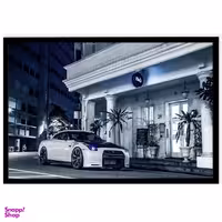 تابلو نوری بکلیت طرح ماشین NISSAN GT-R مدل B4693