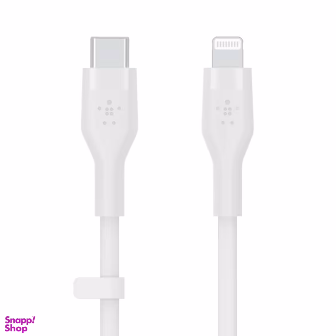 کابل تبدیل USB-C به لایتنینگ بلکین مدل CAA009bt3MWH طول 3 متر
