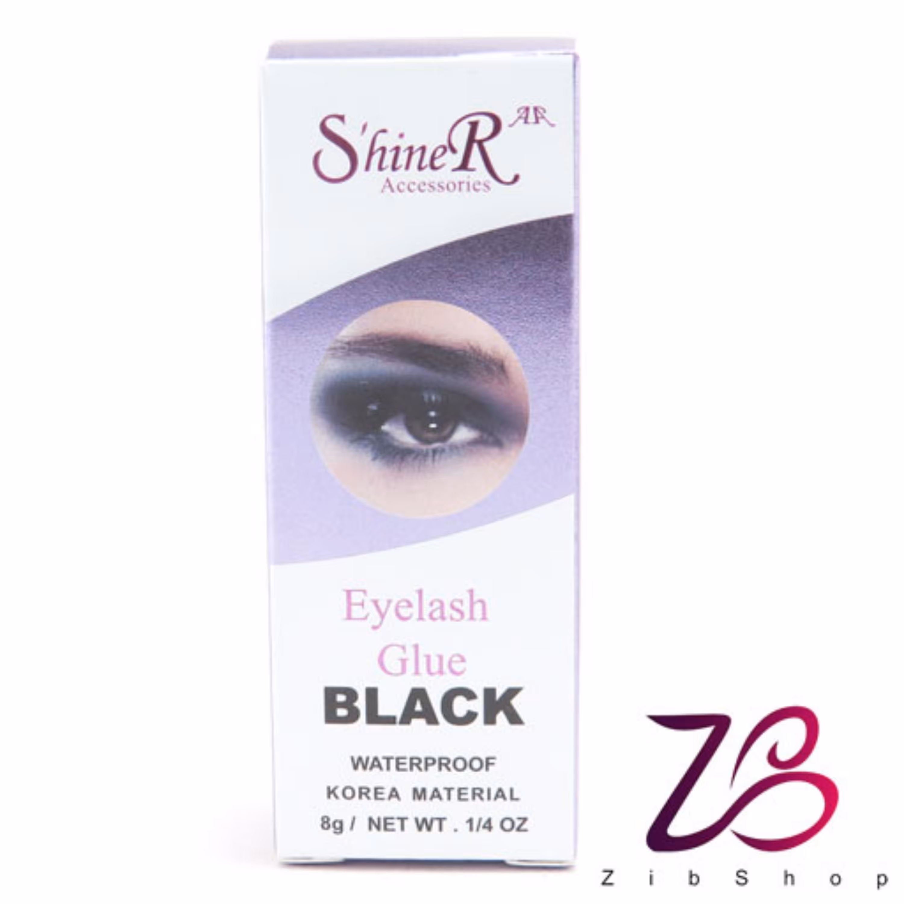 چسب مژه قلمدار مشکی 554 شاینر Shiner وزن 8 گرم ضد آب