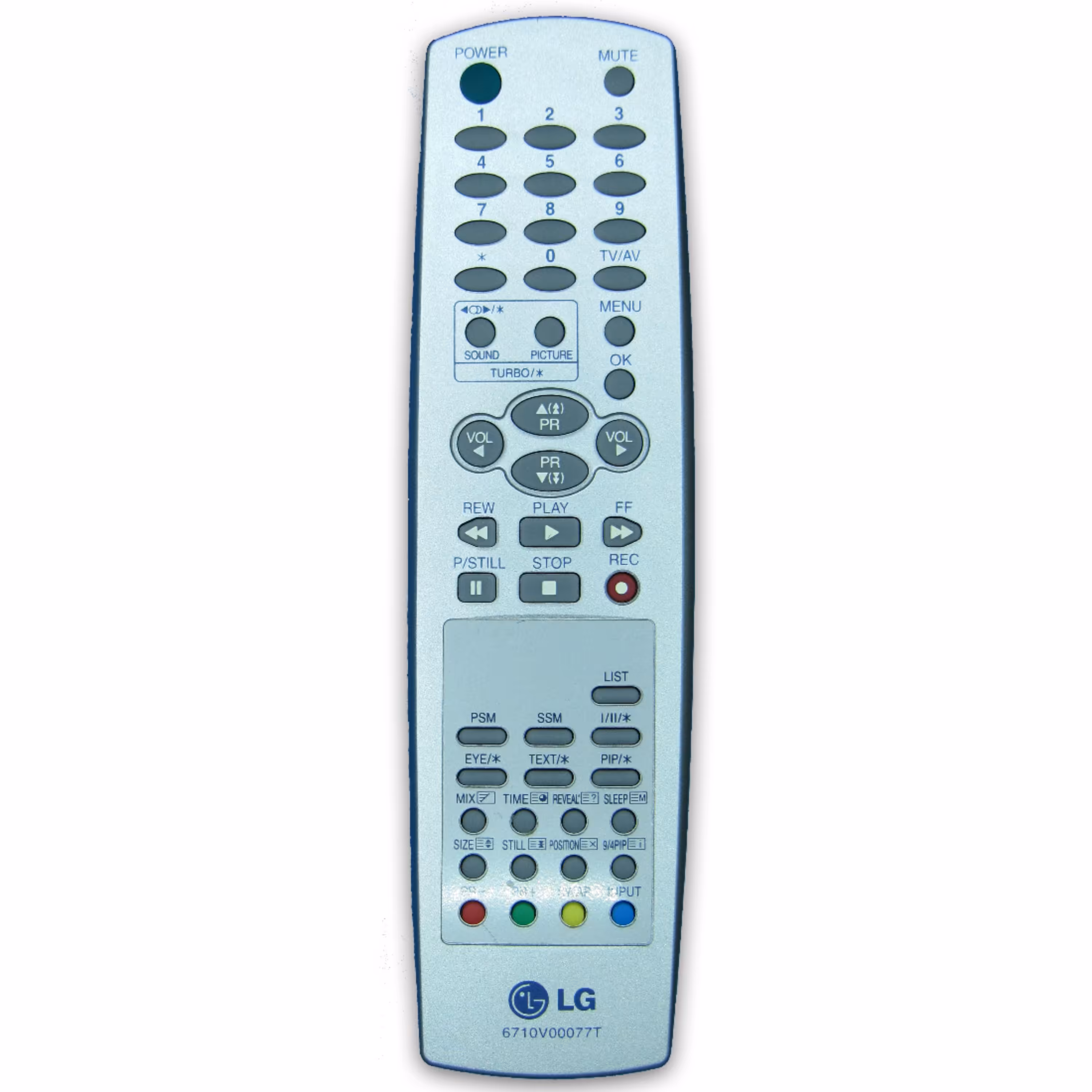 کنترل تلویزیون ال جی LG مدل 6710V00077T