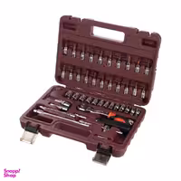 مجموعه 46 عددی آچار و سری بکس و پیچ گوشتی اسرانوی مدل A1-X046A