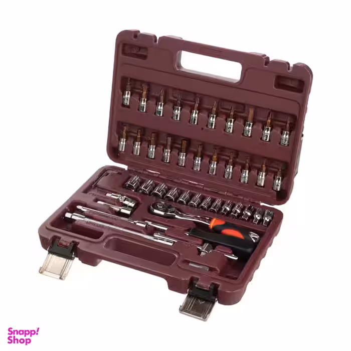 مجموعه 46 عددی آچار و سری بکس و پیچ گوشتی اسرانوی مدل A1-X046A