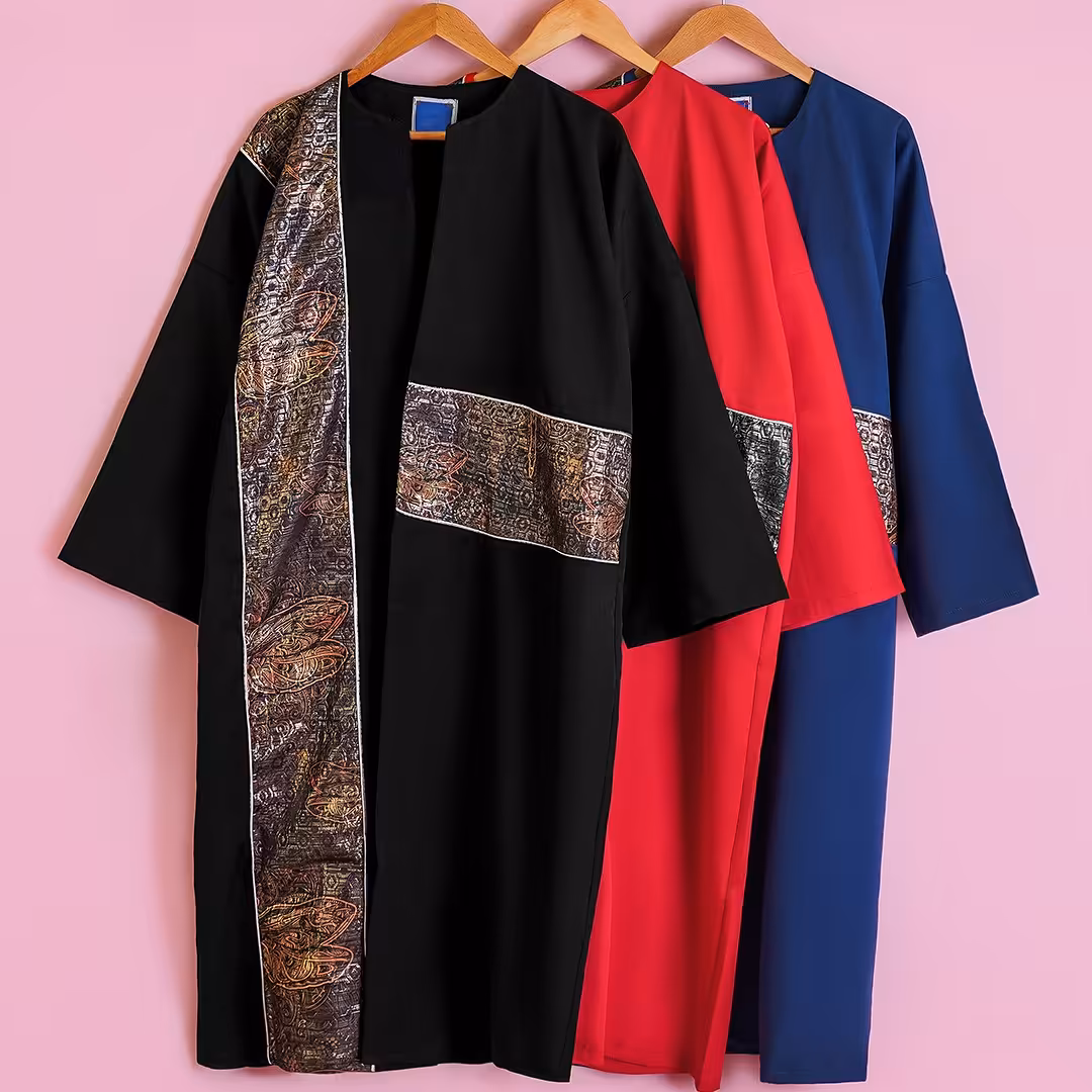 مانتو خرج کار پروانه ای کد 1832