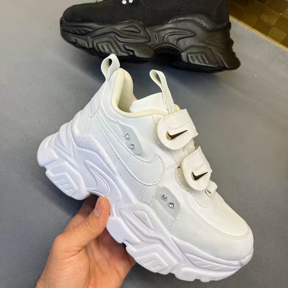 کتونی لژ 7 سانت کتانی لژدار زنانه قالب استاندارد باکیفیت