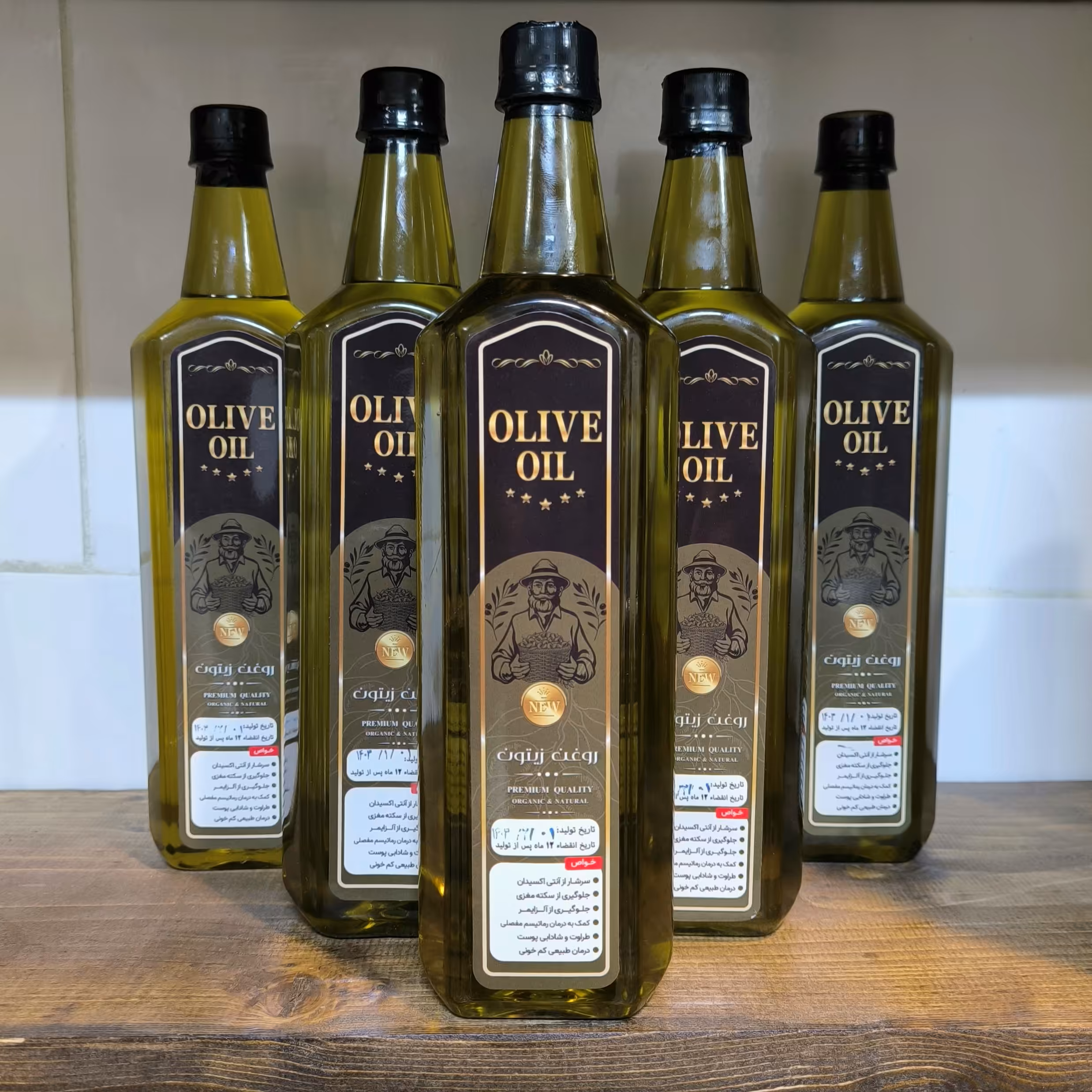 روغن زیتون بکر (بدون بو)