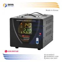 خرید ترانس اتوماتیک رله ای تک فاز LG-1P-3K-AT 3KVA گلداستار کره | ساوا الکتریک