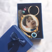 آویز ماشین رزینی دوطرفه با لوگوی استقلال