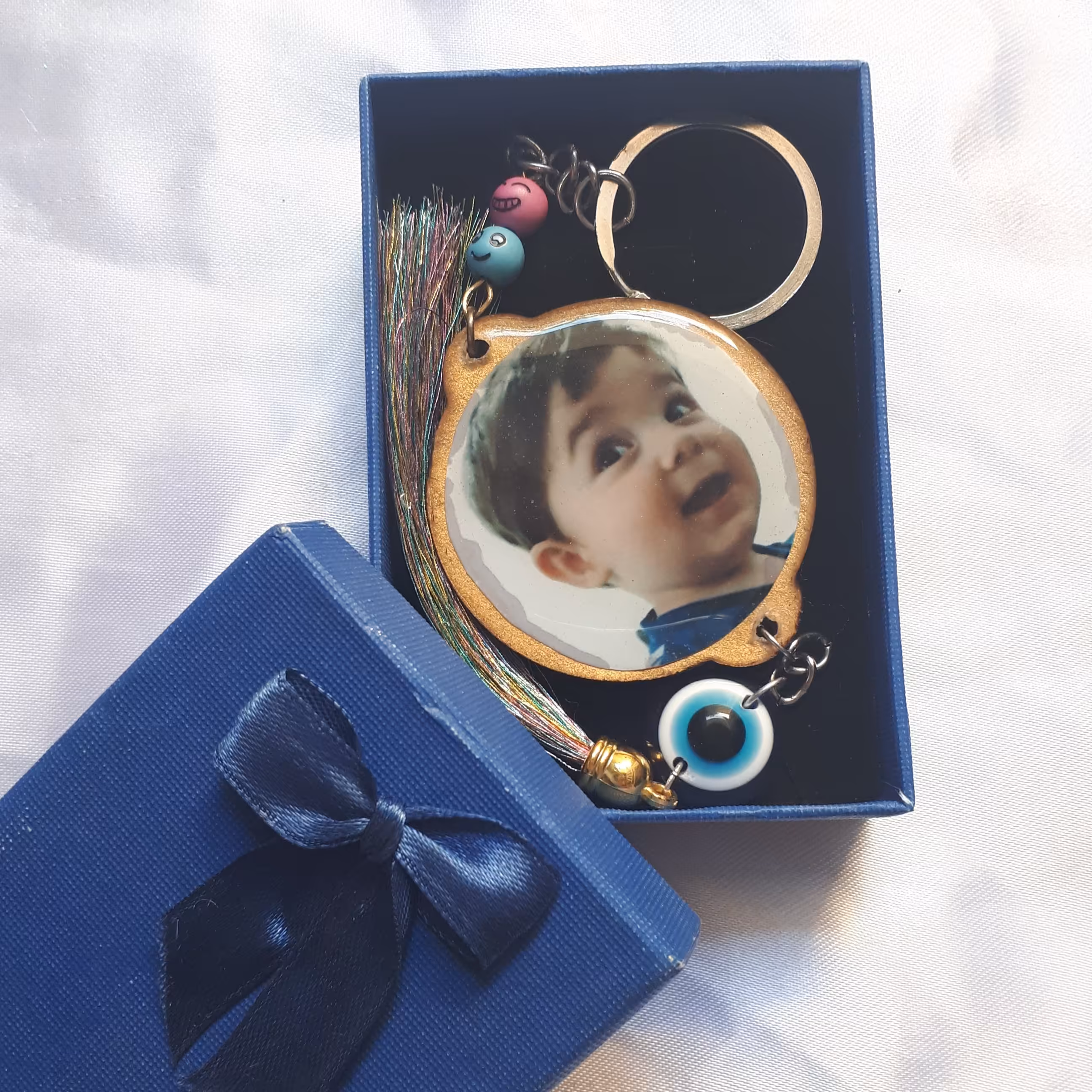 آویز ماشین رزینی دوطرفه با لوگوی استقلال