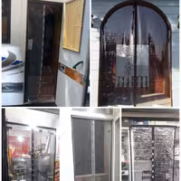 پرده توری مغناطیسی عرض100در 230 آهنربایی 