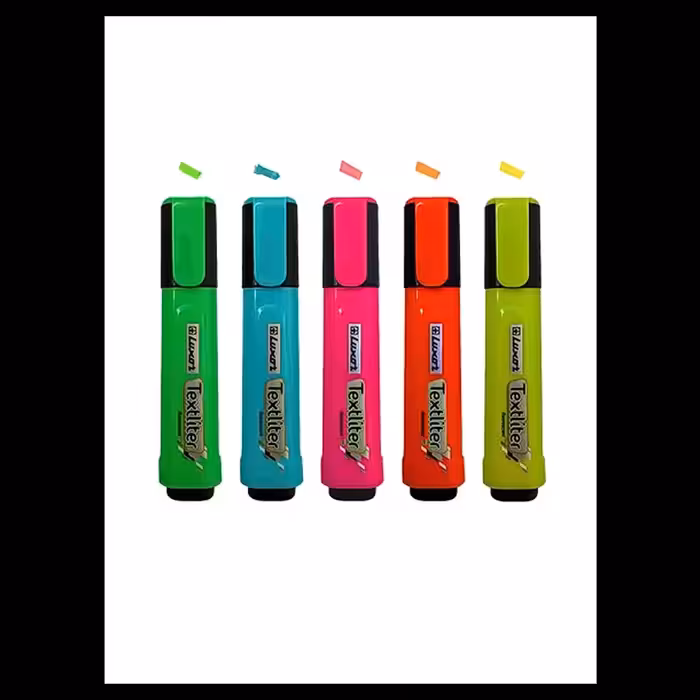 ماژیک علامت زن (هایلایت) لاکسر بسته 12 عددی