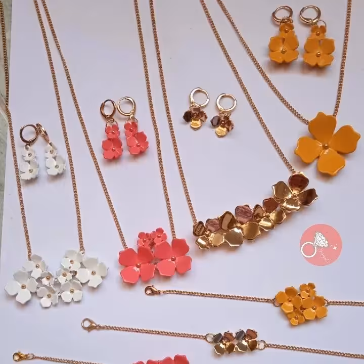 سرویس سه تیکه طرح گل متنوع