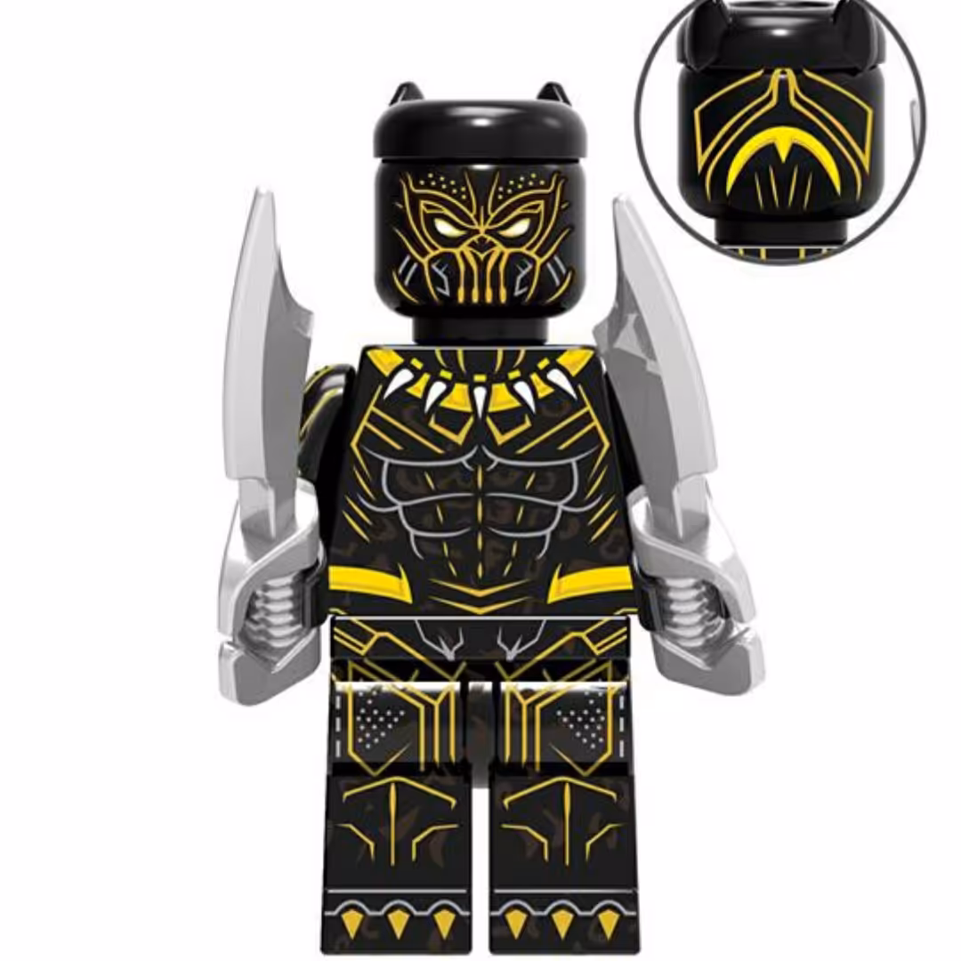 لگو کمیاب پلنگ سیاه یا بلک پنتر از سری فیلم جدید پلنگ سیاه 