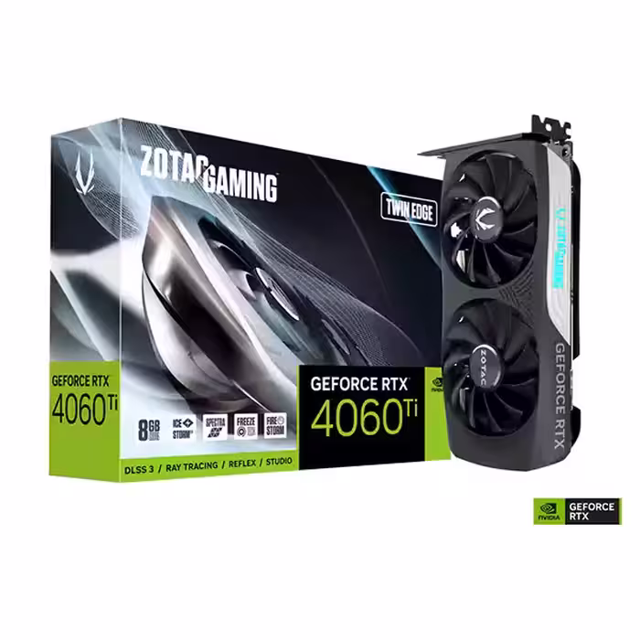 کارت گرافیک زوتک ZOTAC GeForce RTX 4060 Ti 8GB Twin Edge
