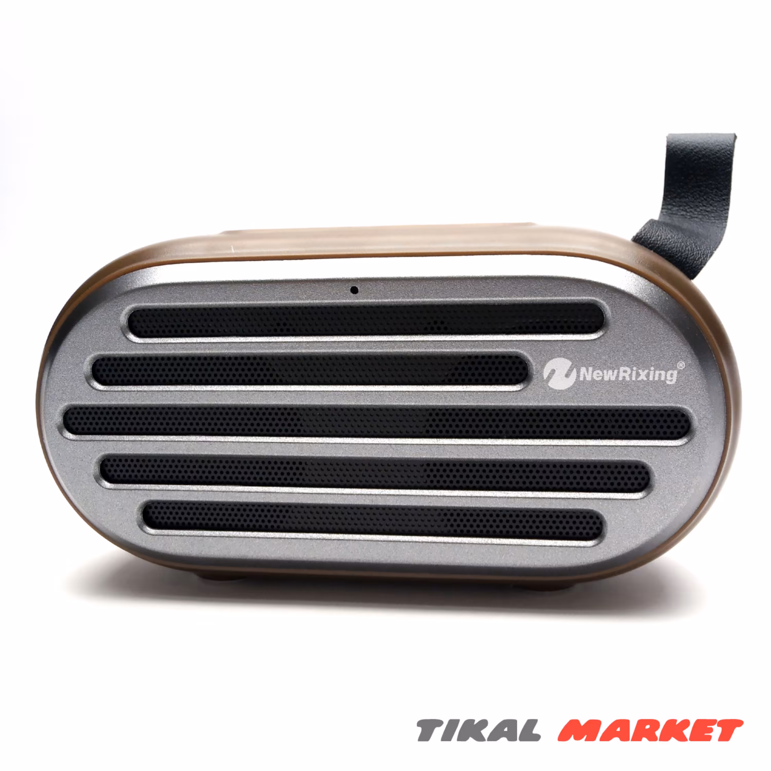 اسپیکر بلوتوثی قابل حمل نیوریکسینگ مدل NR-105 رنگ نسکافه ای