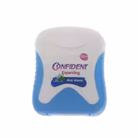 نخ دندان پهن شونده (ضخیم) 50 متری کانفیدنت مناسب فضا های بین دندانی باز