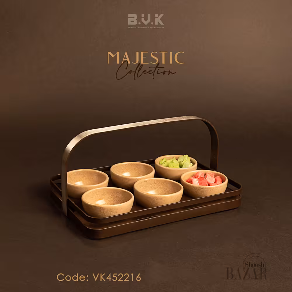 اردو خوری شش خانه بی وی کی کد 452216 مدل مجستیک