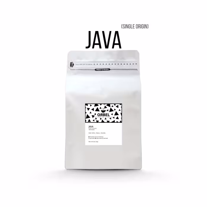 دانه قهوه اربل مدل جاوه روبوستا 1 کیلوگرم