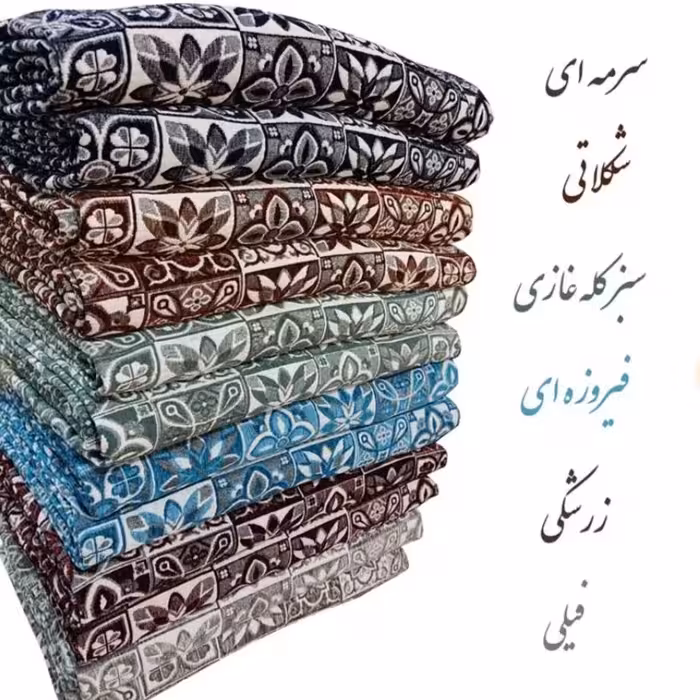 زیرسفره مخمل 2 رو بسیار زیبا و با کیفیت و  خوش رنگ سایز 6 متری