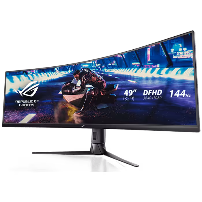 مشخصات، قیمت و خرید مانیتور گیمینگ ایسوس سری ROG STRIX XG49VQ