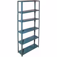 خرید و قیمت ست قفسه انباری 6 طبقه سایز 95x60 ارتفاع 250 - قفسه‌بندی وکیلی