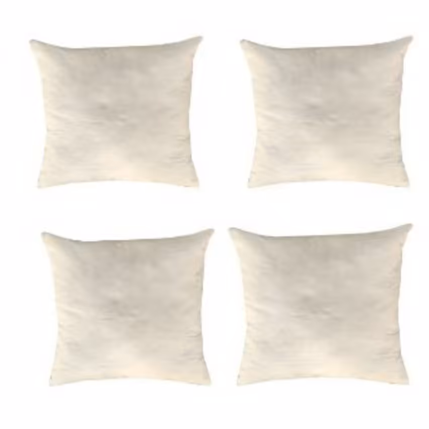 کوسن سایز 35 در 35  با روکش تترون بسته 4 عددی