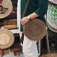 کیف حصیری دخترانه