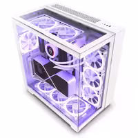 کیس ان زد ایکس تی NZXT H9 Elite (2023) -MATTE WHITE