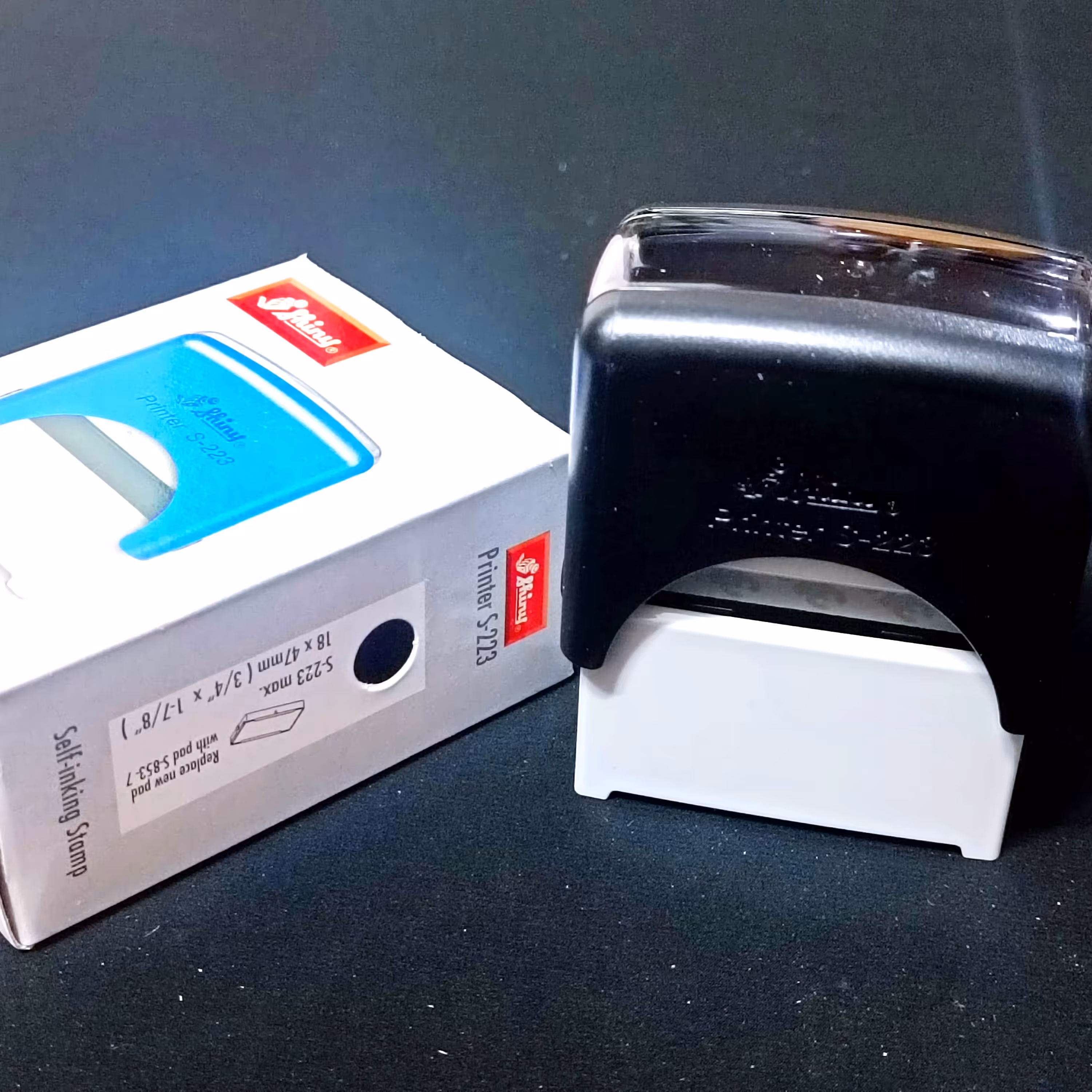 مهر ژلاتینی اتوماتیک مستطیل اکونومی s223قیمت تمام مهر ها همراه ساخت ژلاتین