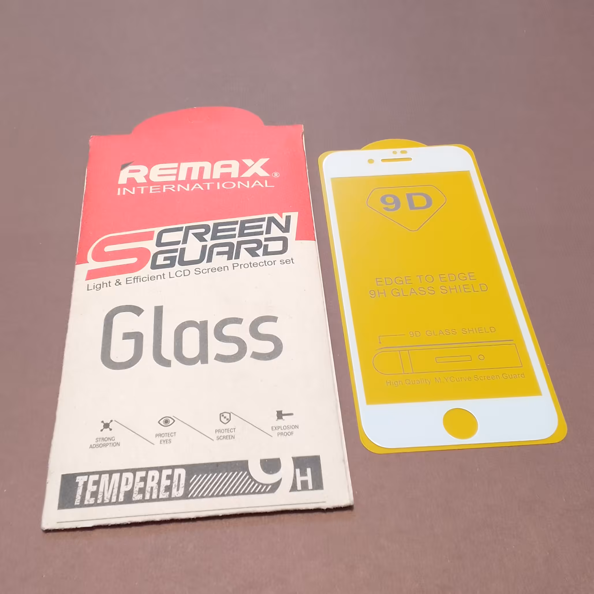 محافظ صفحه نمایش شیشه ای 5D برای آیفون 6و 6s