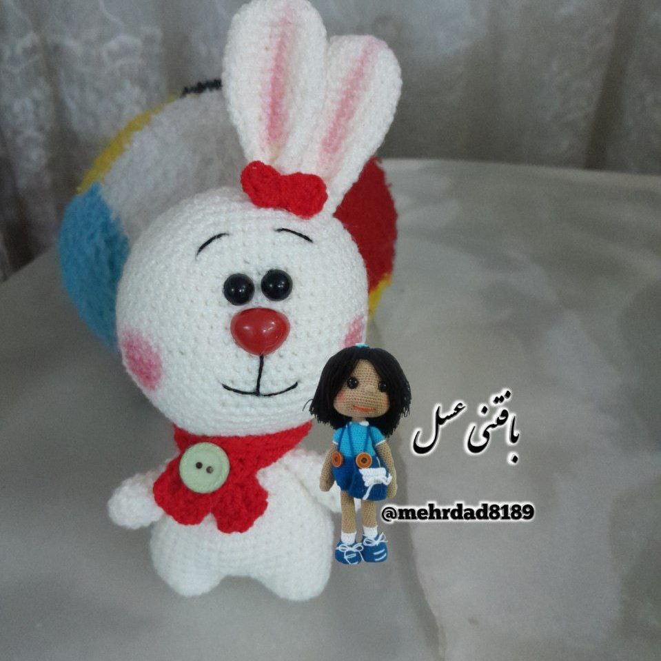 عروسک خرگوش کله گنده