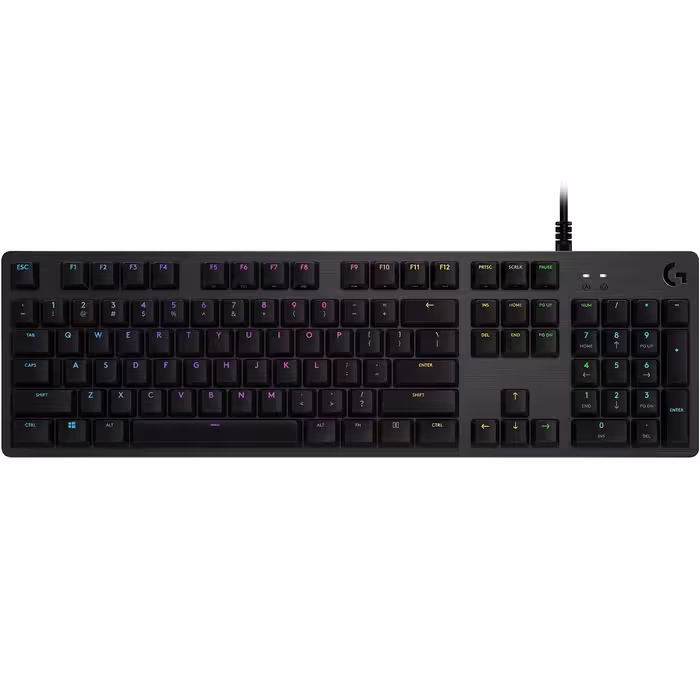 کیبورد گیمینگ مکانیکی لاجیتک مدل Logitech G512 LIGHTSYNC Keyboard