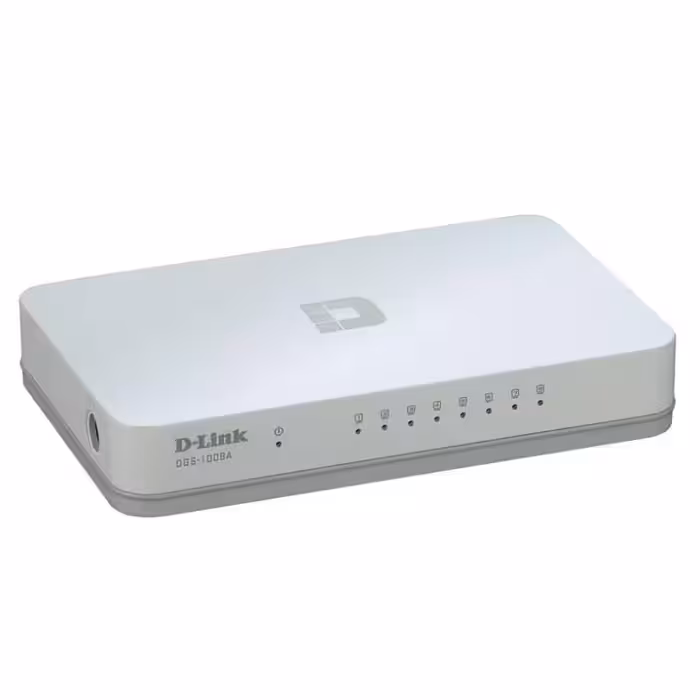 سوئیچ 8 پورت دی لینک DGS-1008A ا DGS-1008A 8-Port Desktop Switch