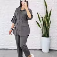 مانتو شلوار زنانه پرشین ا مدل بهاره