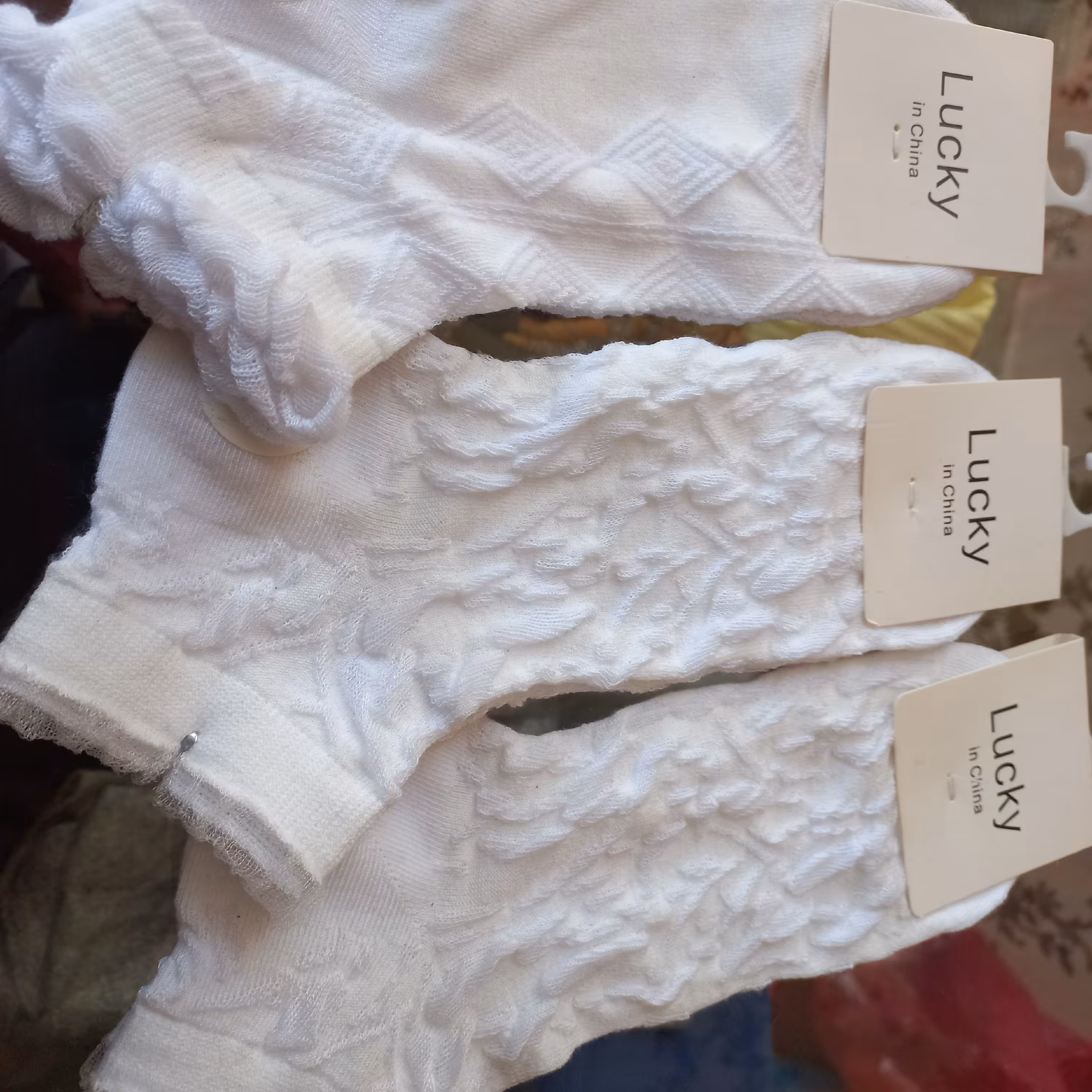 جوراب سفید اسپرت وارداتی