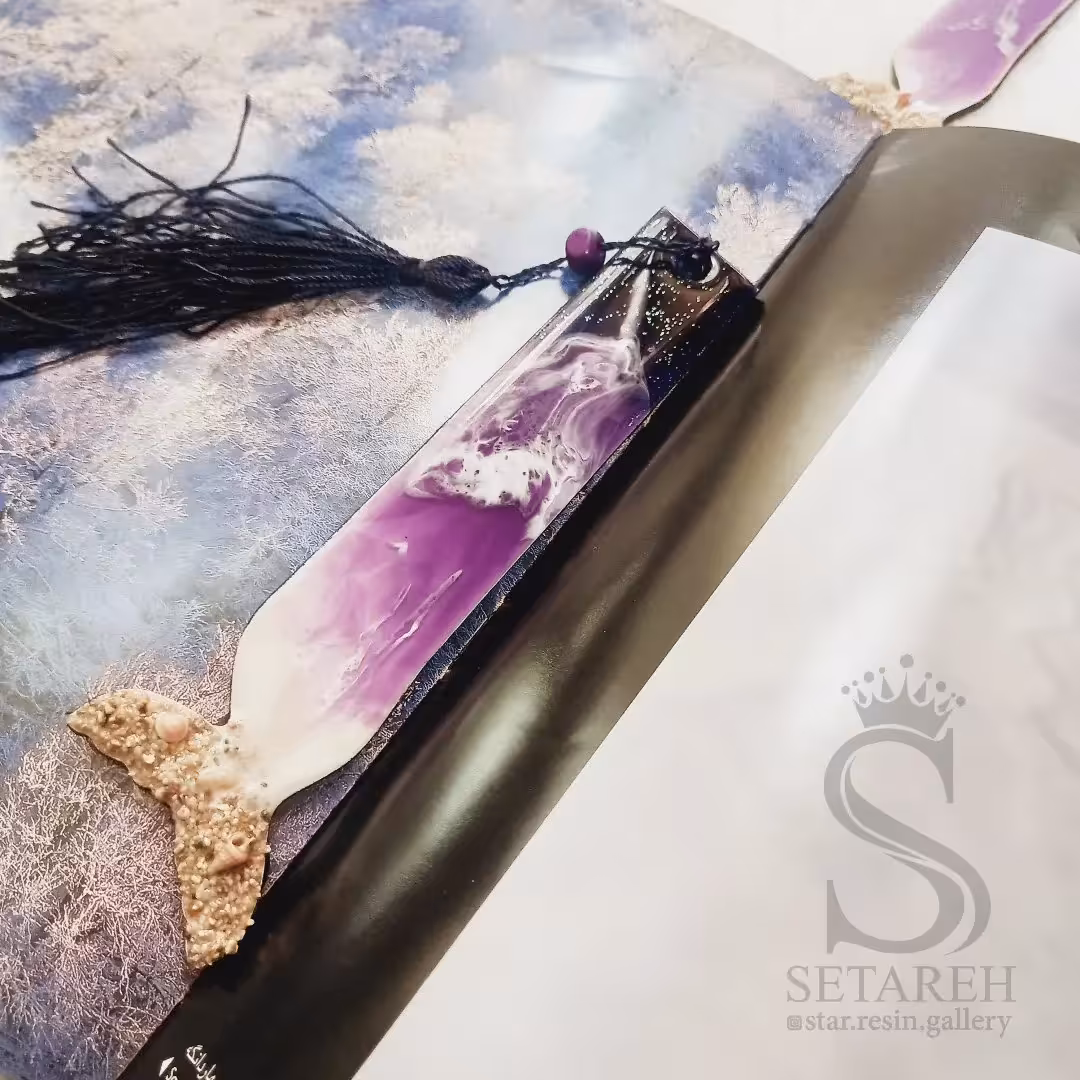 بوکمارک کتاب دریایی ،نشانک فانتزی کتاب