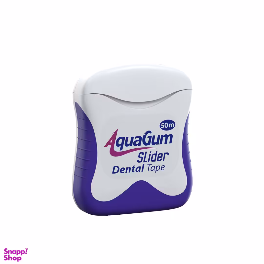 نخ دندان آکوا گام مدل Slider طول 50 متر