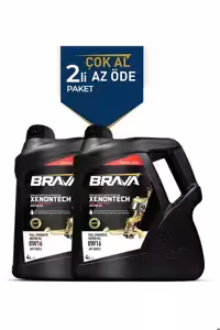روغن و مکمل موتور XENONTCH 0W16 2X 4 LT انگلیسی کامل مصنوعی Brava